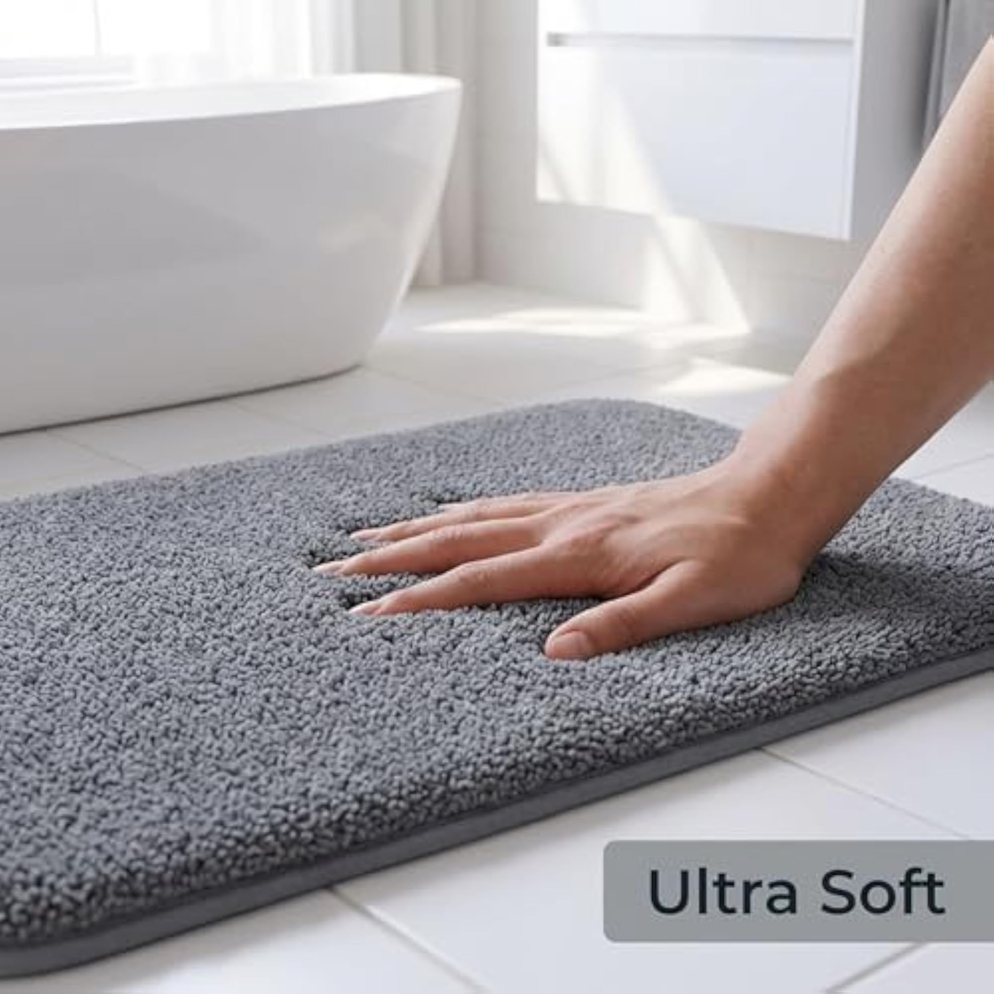 Microfiber Rectangular Bath Mat