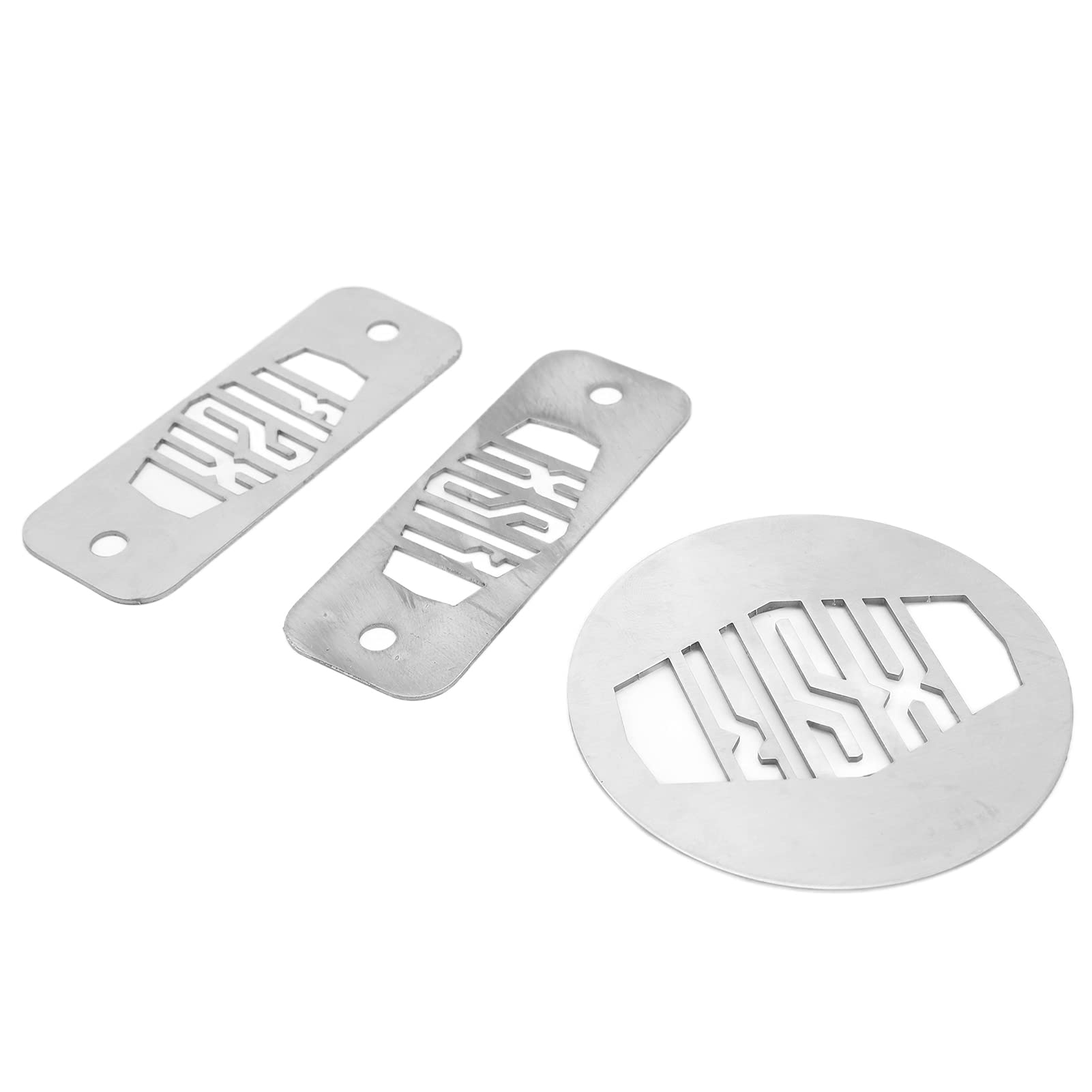 Akozon Kupplungsdeckel Top, 3PCS Motorrad Kupplungsdeckel Top Edelstahl Pulverbeschichtet Ersatz für XSR900 XSR 900 2016-2021(Silber)