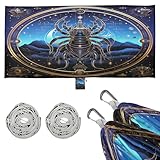 HoróScopo Azul MontañA Hamaca para Acampar Al Aire Libre,Hamacas PortáTiles Ligeras para Viajes Playa