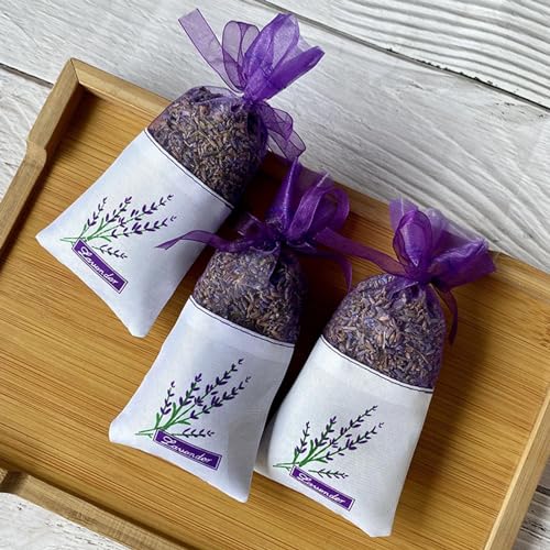 20 bolsas de lavado vacío con flores de lavanda secas miniatura 5