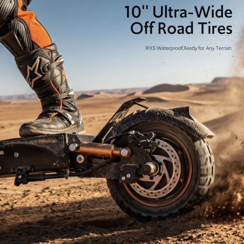 Image of Electric Scooter Adults 1200W 25Miles Fast Off Road Dual Suspension
