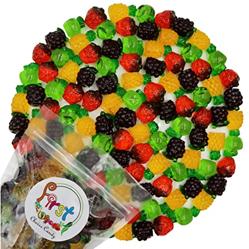Firstchoicecandy 3D Gummy Fruit Juicy Candy (Assorted Fruit, 2 Pound (Pak Of 1)) #TOP8