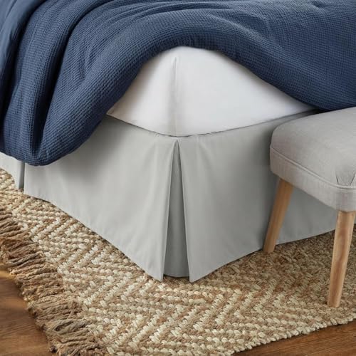 Linen Market Bed Skirt - Ultra Soft Microfiber - Easy Fit with 14' Tailored Drop - Hotel Quality...