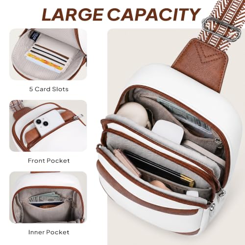 YOOLIFE Anti Theft Crossbody Bags for Women Men Sling Crossbody Bag Purse - image 5