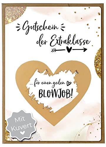 Joli Coon Valentinstag Karte für Ihn - Gutschein der Extraklasse