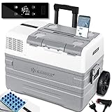 𝐌𝐔𝐋𝐓𝐈𝐅𝐔𝐍𝐊𝐓𝐈𝐎𝐍𝐀𝐋: Die effiziente Kühlbox von KESSER kühlt Ihre Getränke und Speisen auf jedem Outdoor-Erlebnis und bietet eine Menge Platz und praktische Möglichkeiten. Kühlen und Gefrieren Sie verschiedene Lebensmittel und Speisen, wie Gemüse, Obst, Fleisch, Fisch, und diverse Getränke. Auch Kosmetikartikel lassen sich hervorragend mit dem Kompressor Kühlschrank von KESSER kühlen. Akku leer? Kein Problem! Laden Sie Ihr Handy direkt an der Kühlbox auf.