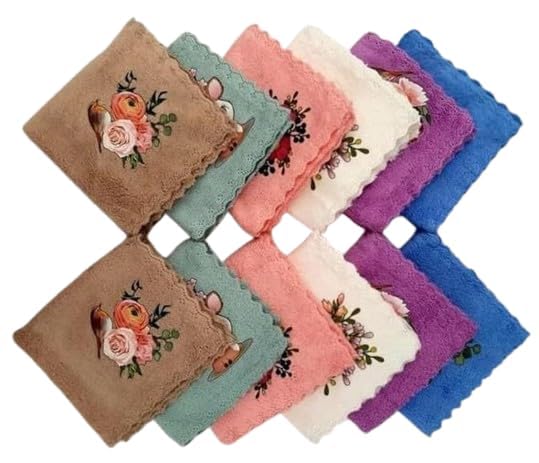 Soft Velvet Printed Cloth Premium Baby Washcloth for New Born Washable Reusable Absorbent Extra Soft Face Towels/Washcloth for Babies-image-35
