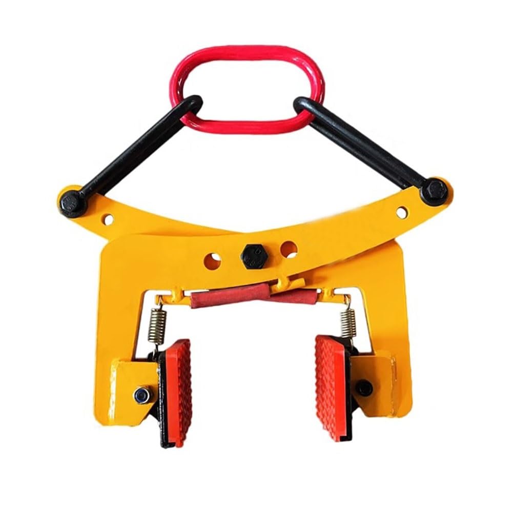 Metal Plate Clamps, Granite Slab Lifting Clamps 280-350kg, 40mm-300mm Vertical Stone Lifting Clamps, 11