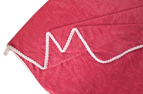 Image of Lotso Bear Bath Towel for Kids Oversized Microfiber Beach Towel Lightweight Quick Dry (30x60 Inches) (Strawberry)