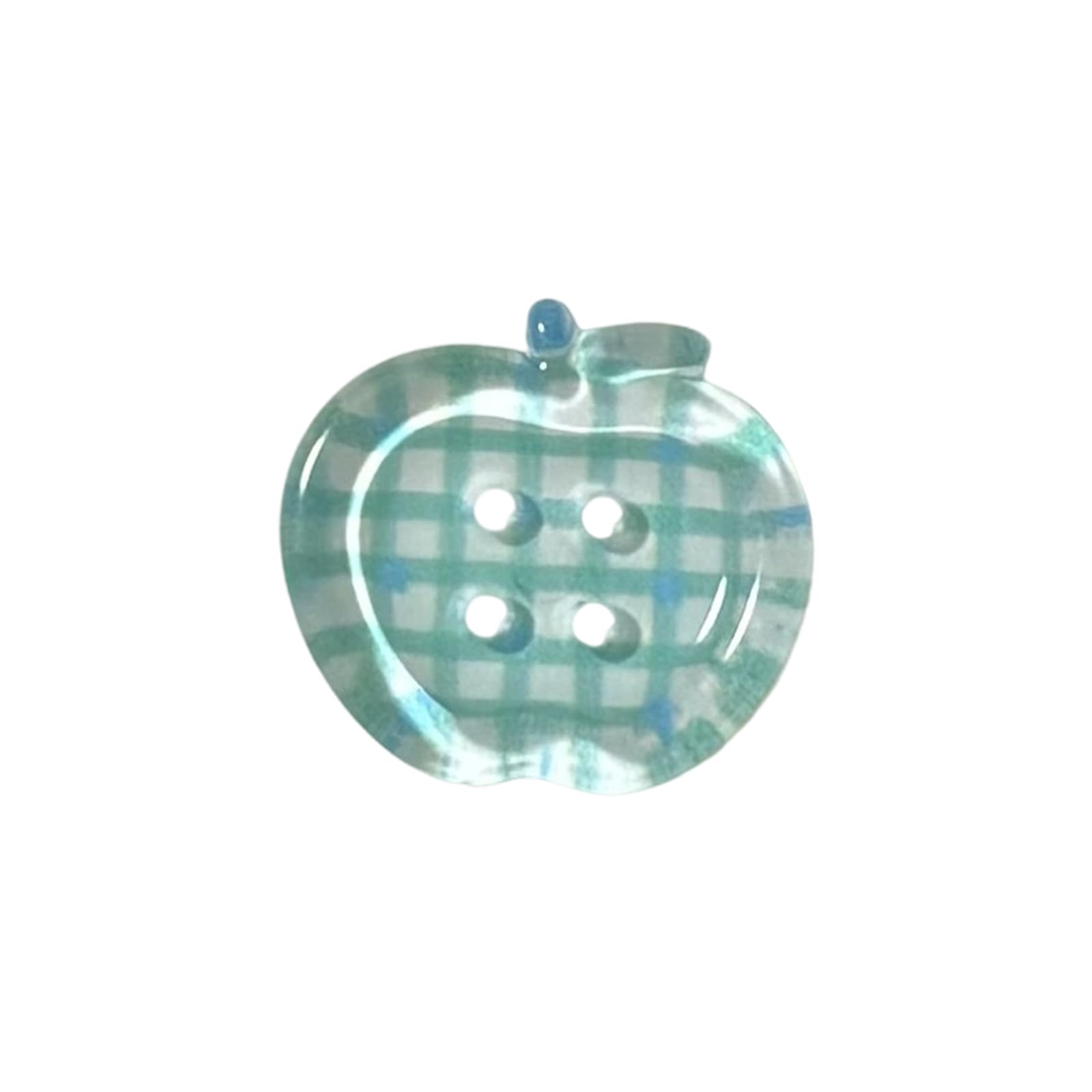 LiRRvb 10Pcs 4 Eye Acrylic Bread Button 20mm for Sewing Craft Knitting Dressmaking Shirt Cardigans Decoration Sewing