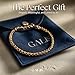 Galis Gold Rope Chain Bracelets for Women and Men - Unisex Premium Stainless Steel Bracelet for Men and Women, Gold Plated Non Tarnish Bracelet, One Wrap Wheat Chain Style with Lobster Claw Clasp 7