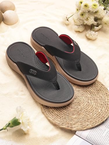 Image of Welcome Orthopedic Toe-Ring /Flip-Flops with Super Soft Cushion Footbed | Comfortable & Extra Soft | Supportive & Lightweight | Anti-Skid Daily Footwear V shape Chappal /Slippers for Women & Girls | Helps Reduce Heel, Back, Calf & Knee Pain while Providing Relief from Plantar Fasciitis| Indoor & Outdoor Everyday Footwear