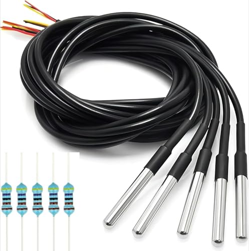 DS18B20 xZT[v[u 5 xh Arduino Raspberry Pi DIYp4.7KR5t