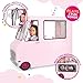 Our Generation – 18-Inch Doll Accessories – Pink Vehicle Playset – Play Food– Pretend Play 3+ Years– Sweet Stop Ice Cream Truck – Pink