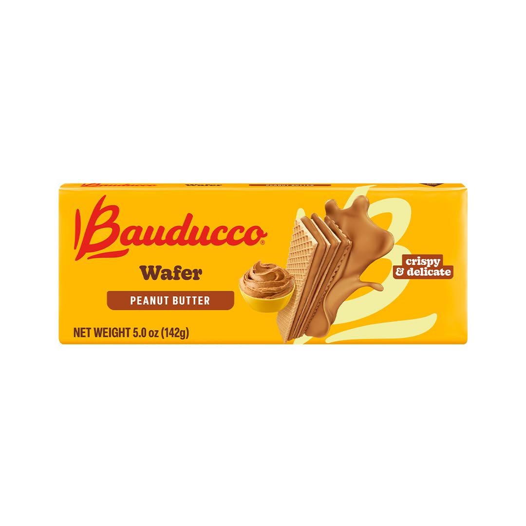 Bauducco Wafer Cookies Island Flavored Creams Bundle - Coconut, Hazelnut, and Peanut Butter, 5.0 oz each flavor (Pack of 3) image 5