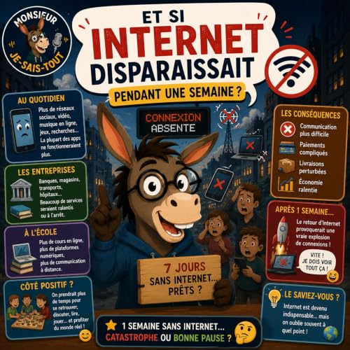 Et si Internet disparaissait pendant une semaine ?