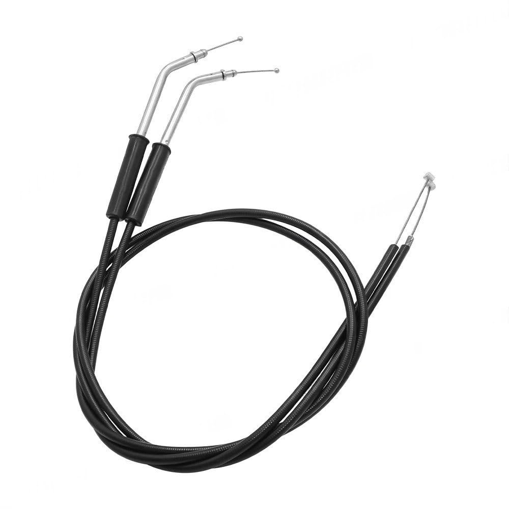 Cables de acero tejidos para motocicleta, funda cables acelerador Para Sportster XL1200 883 Para Dyna Para Road King Para Electra Glide