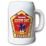 wtd 61 praktikum 0,5l Füllinhalt Krug/Bierkrug 0,5l - JaboG 34 A WTD 61 Taurus Systems Team Emblem #8665