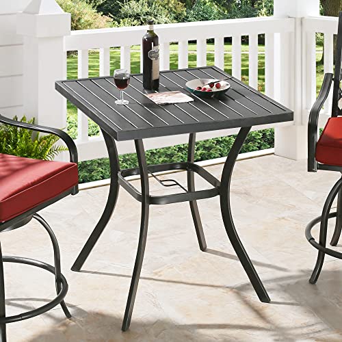Ulax furniture Outdoor Patio Bar Table Counter Height Table