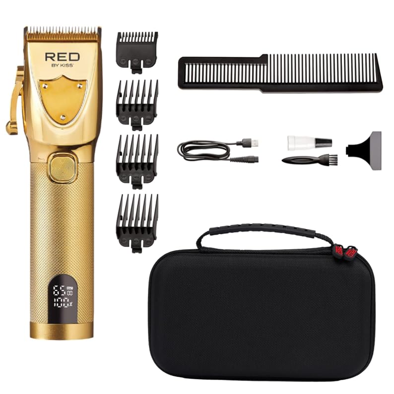 Amazon.com: RED by Kiss Cordless Hair Clippers & Grooming Portable