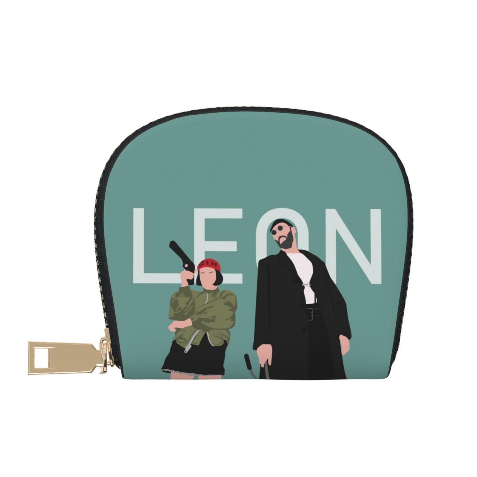 Amazon.co.jp: カードケース レオン マチルダ LEON 映画 PUレザー 貝殻型 半円型 コインケース ミニ財布 定期入れ カード入れ  軽量 大容量 カード収納 メンズ レディース 男女兼用 磁気防止 スキミング防止 プレゼント ビジネス : ファッション