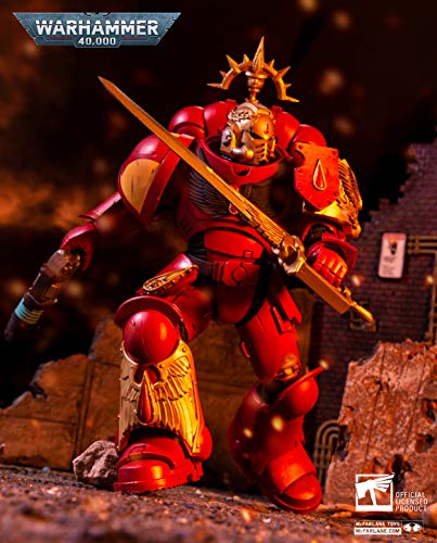 Mcfarlane Toys, Warhammer 40000 Blood Angels Primaris Lieutenant - Gold Label Series Figure With 22 Moving Parts, Collectible Warhammer Figure With Collectors Stand Base – Ages 12+ #TOP7