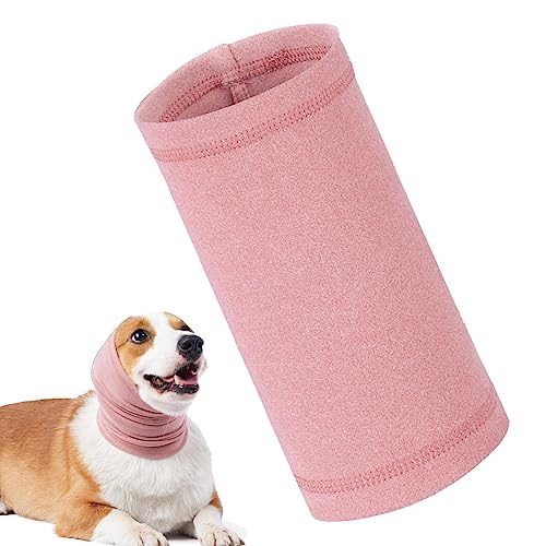 Protetor de ouvido para cães | Protetor de ouvido macio para cães para pescoço e orelhas | Moletom m