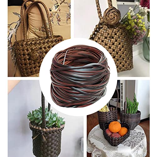 WeiLaiKeQi Material de reparo de vime, fita de tecido plano impermeável de vime para móveis de pátio