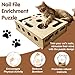 2026 New Cat Scratch Puzzle Enrichment Box, Cats Nail File Enrichment Box with Sandpaper Inside, Stress-Free Alternative to Trimming Nails, Cat Toys Interactive for Indoor Cats Nail Scratcher