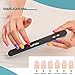 10PCS Double Sided 100/180 Grit Nail File Set, Washable Emery Board Nail Buffer Files for Home Salon Use, Professional Manicure Pedicure Tool for Acrylic False Nails and Gel Cosmetic