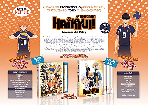 Haikyu Temporada 4 Episodios 1-25 + 5 - DVD