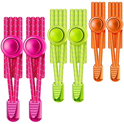 Image of UpUGo Elastic Shoe Laces, No Tie Shoe Laces Tieless for Kids, Adults, Elderly, One Size Fit All