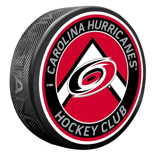 Sports Decor Carolina Hurricanes Puck - Chevron Banner