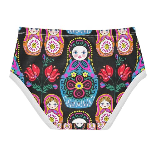 Colorful Nesting Dolls Toddler Girls's Underwear 2T 202c12372