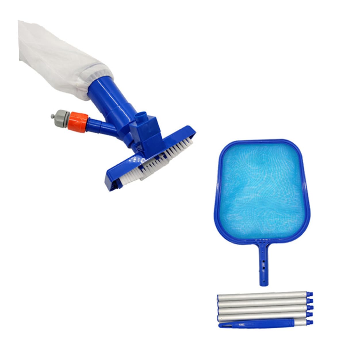 CIYODO Pool Maintenance Kit Tool Set Vacuum Cleaner Skimmer Net Hose Easy to Use