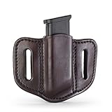 1791 GUNLEATHER Mag Pouch for Double Stack Magazines, OWB Magazine Holster for Belts