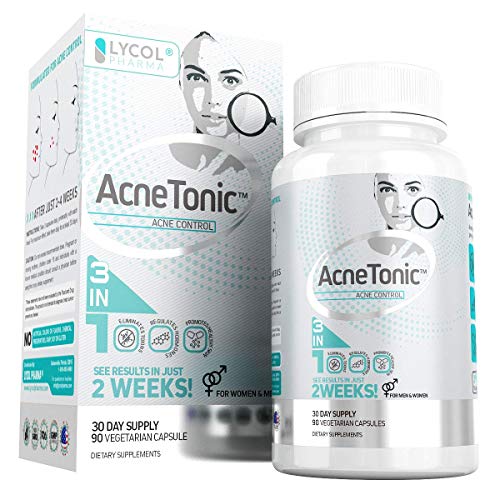 Acne Treatment Supplement Skin Tonic Powerful Antioxidant and Advanced Immune System Support