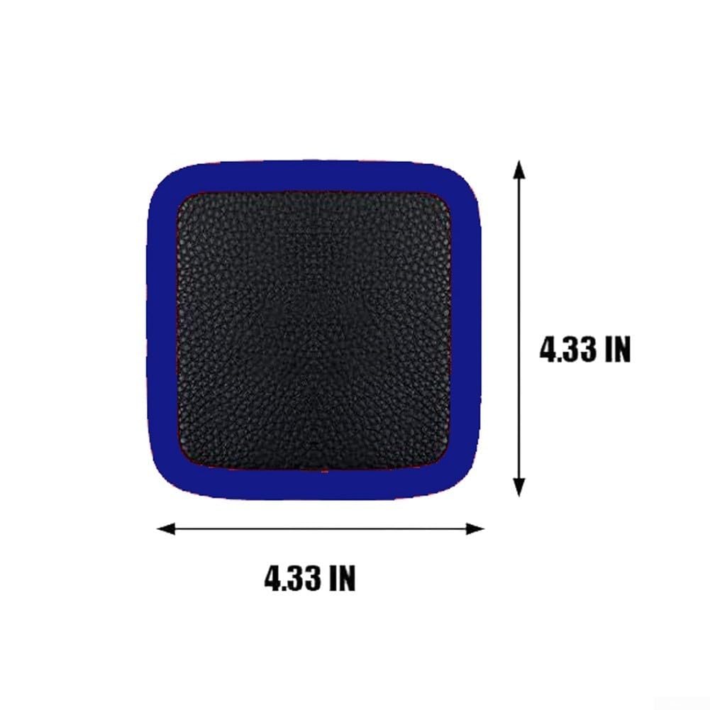 Tappetino magnetico flessibile in pelle sintetica resistente, per tenere viti e bulloni in garage o in cantiere, 35,5 x 27,5 cm (A)