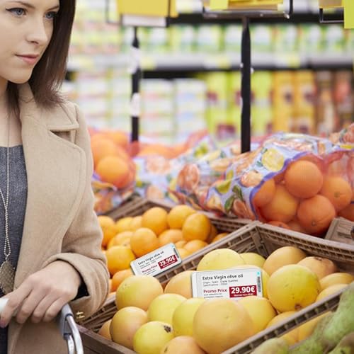 Porte-étiquettes électroniques sans fil et étanches pour affichage commerce