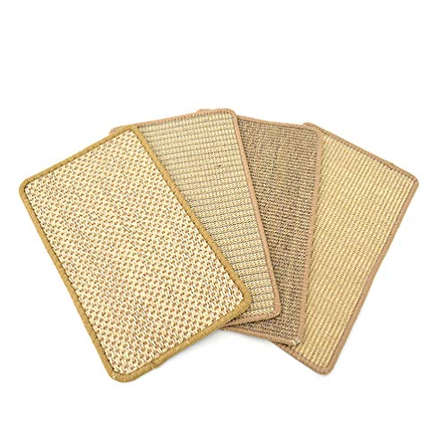 STOBOK Tapete de moagem de sisal de gato para arranhar, tapete antiderrapante para gatos e gatinhos