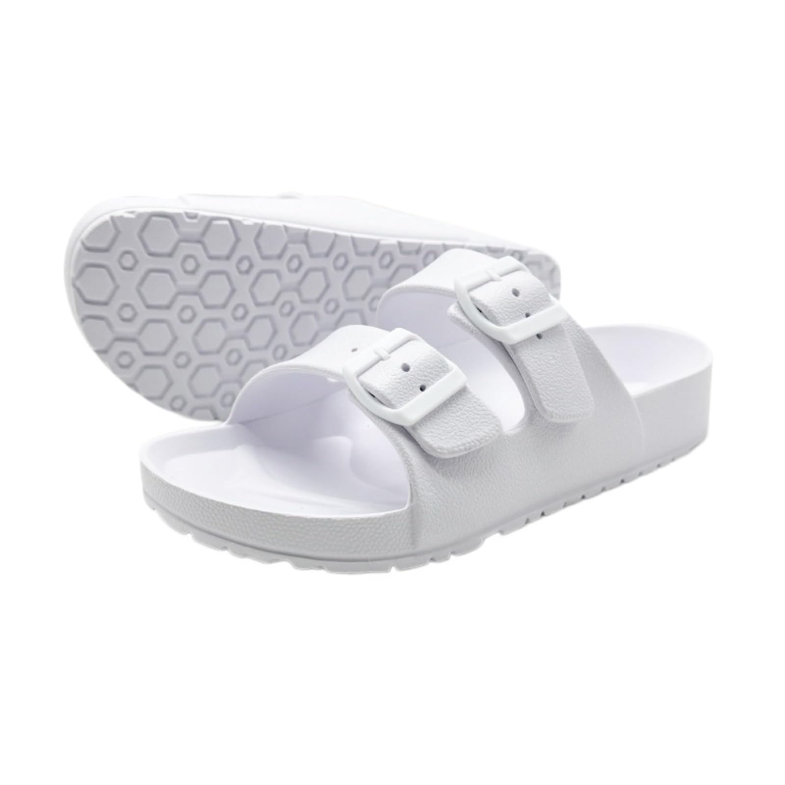 Ciabatte Uomo Donne Uomini Pantofole Sandali Morbidi Estate Spiaggia Casual Scarpe Eva Slides Flip-Flop Sandale-white-38