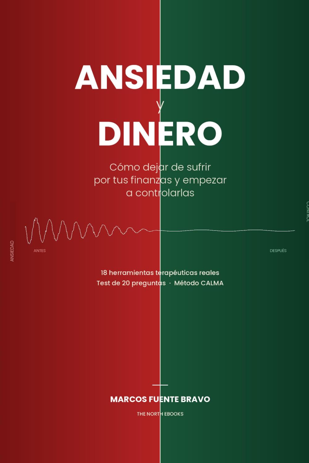 Ansiedad y Dinero: Cómo Dejar de Sufrir por tus Finanzas y Empezar a Controlarlas — 18 Herramientas Terapéuticas, Test de 20 Preguntas, Método CALMA | Historias de 18 Países