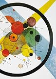 1art1 Wassily Kandinsky Cerchi nel Cerchio, 1923, 2 Parti Poster Carta da Parati Fotomurale 250x180 cm