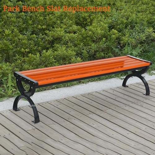 Doghe di ricambio per panca da giardino in legno, 1,8 m di lunghezza, 1 pezzo, resistenti alle intemperie, facili da installare, per giardino e patio