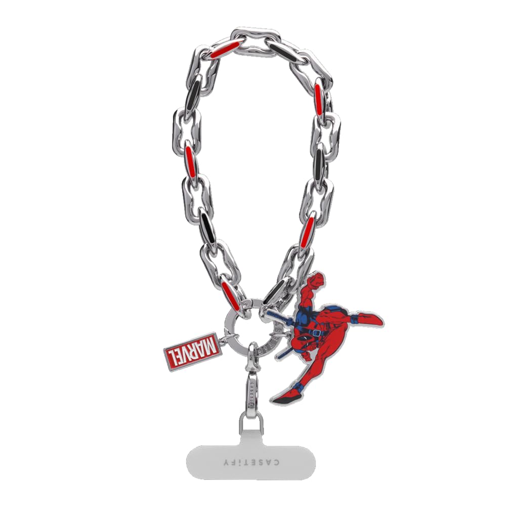 Amazon.com: CASETiFY Metal Chain Wrist Strap - Deadpool : Cell