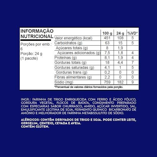 Salgadinho Club Social Snack Barbecue 68g