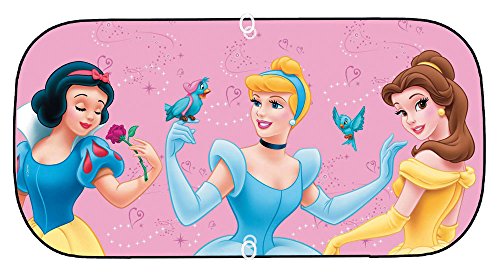 Disney 27065 Pare-Soleil arrière, Motif Princesses, 80 x 40 cm