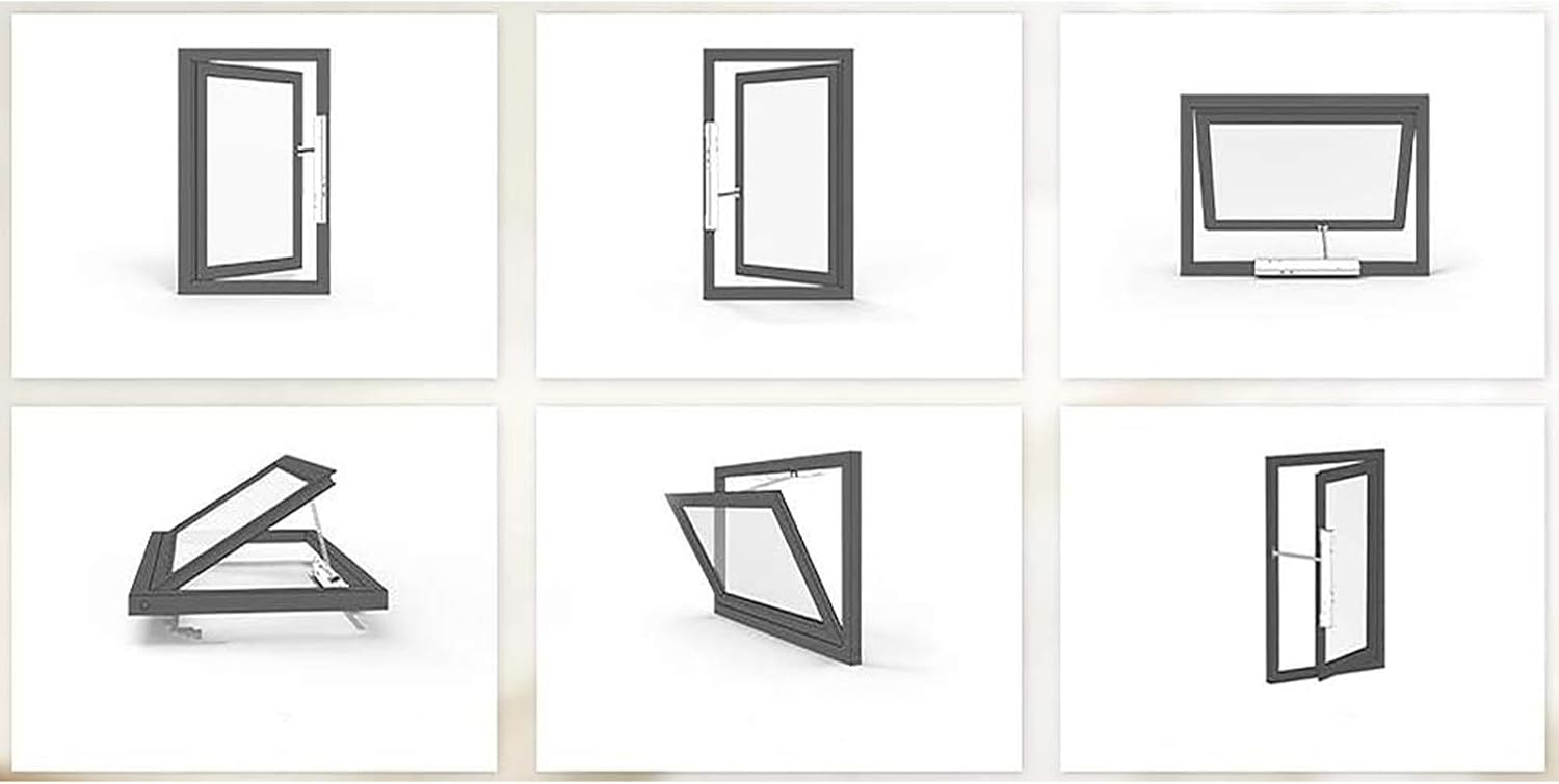 Automatic Window Opener, Chain Window Opener Actuator, Electric Window Opener Actuator with Wall Switch and Remote Control, for Skylight Window Greenhouse and Roof Vent