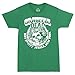 Grateful Dead Bertha 1977 Ithaca NY Adult T-shirt-Green (Large)