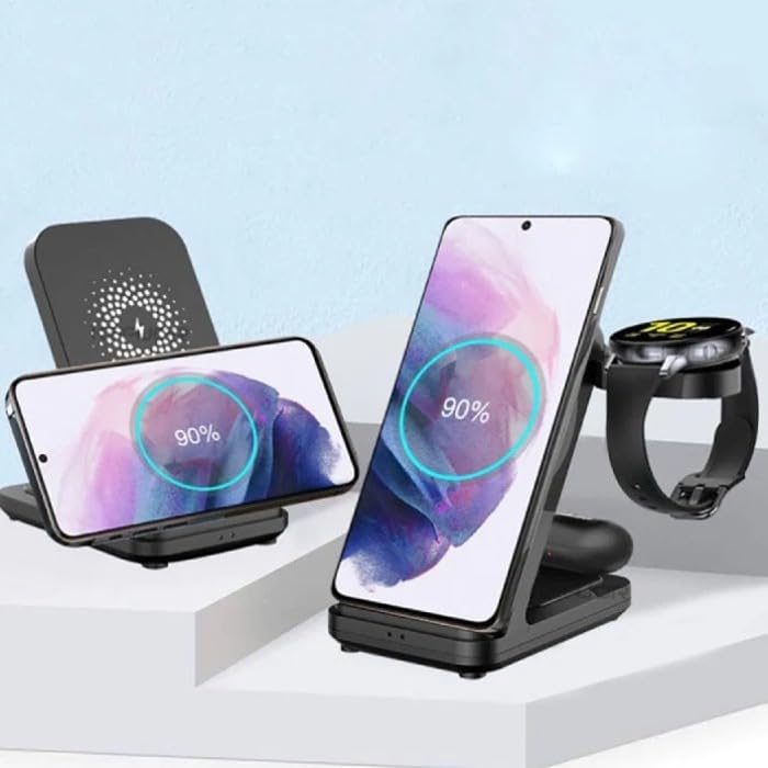 PEEPERLY 23w Magnetic Mag-Safe 3in1 Fast Wireless Charger for iPhone 15/15Plus/15Pro/15ProMax,14/14Plus/14Pro/14ProMax,iPhone 13/12 Series,Airpods 3rd/2nd gen,AppleWatch Ultra/Series8,7,6,5,4,SE (B0CJRBZCZZ) Amazon Price History, Amazon Price Tracker